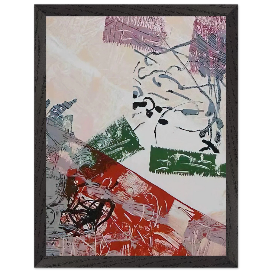 Lithograph 1968 by Jean-Paul Riopelle — Framed art print at Zephyeer