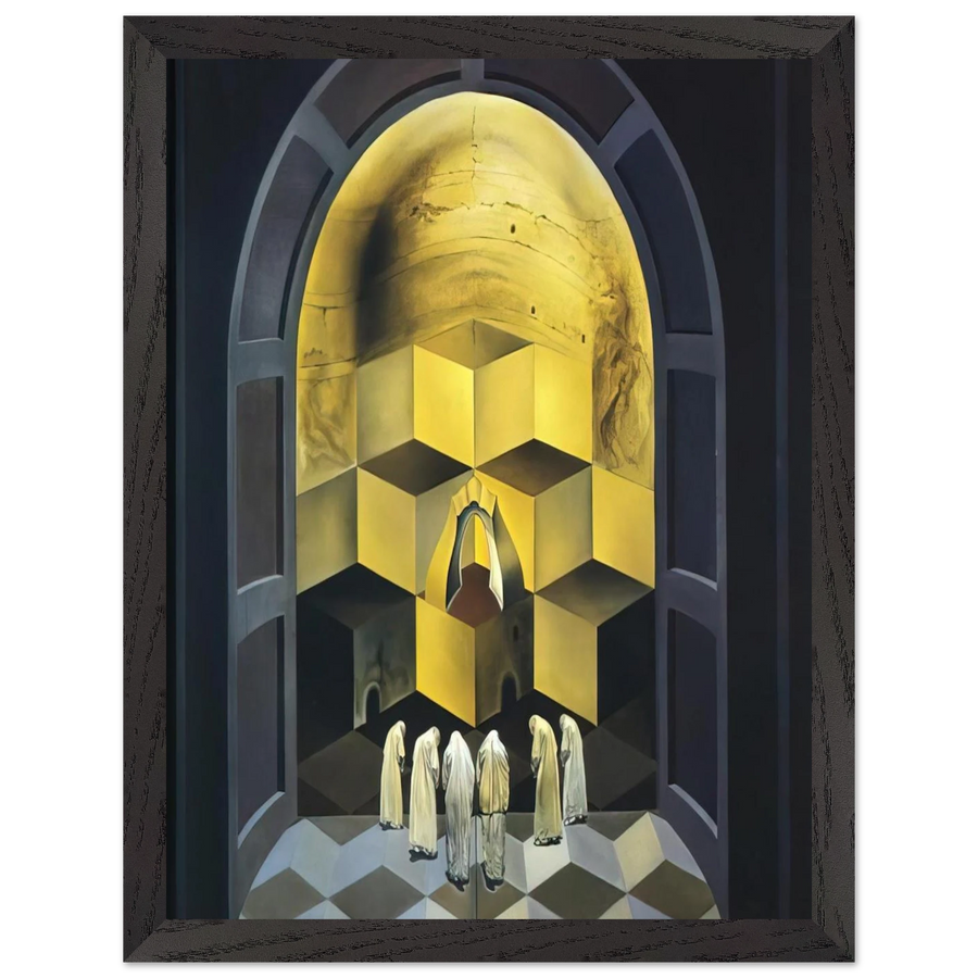 SKULL OF ZURBARAN by Salvador Dali — Framed art print at Zephyeer