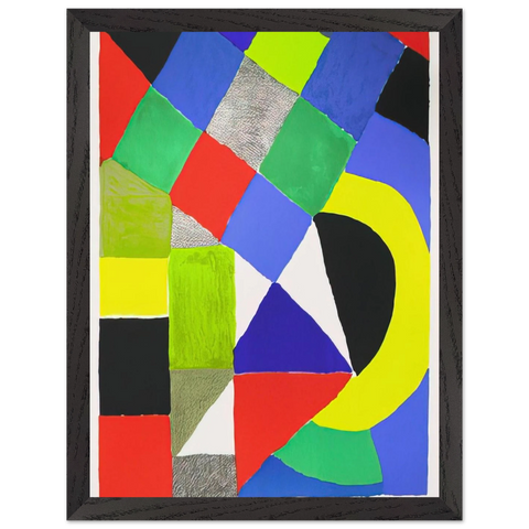 SQUARES by Sonia Delaunay — Framed art print at Zephyeer