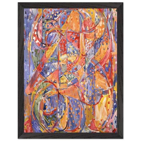 0 THROUGH 9 by Jasper Johns — Framed art print at Zephyeer