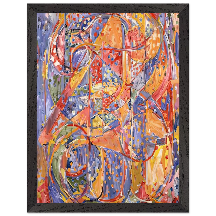 0 THROUGH 9 by Jasper Johns — Framed art print at Zephyeer