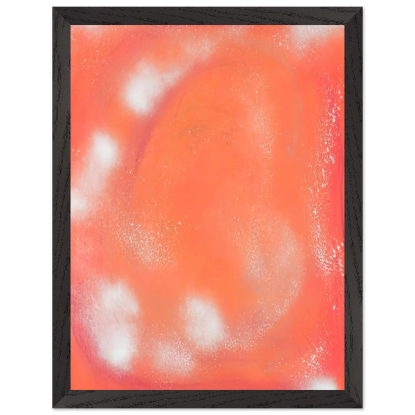 WOMAN IN THE WIND 1977 by Yayoi Kusama — Framed art print at Zephyeer