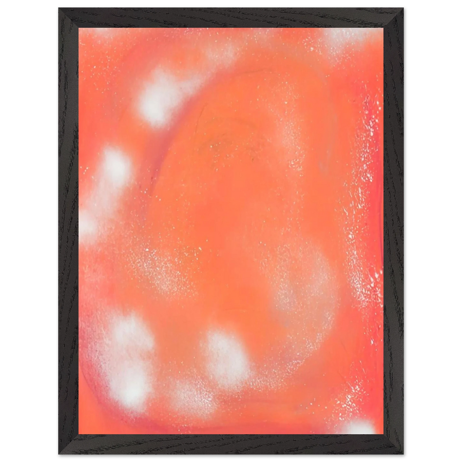 WOMAN IN THE WIND 1977 by Yayoi Kusama — Framed art print at Zephyeer