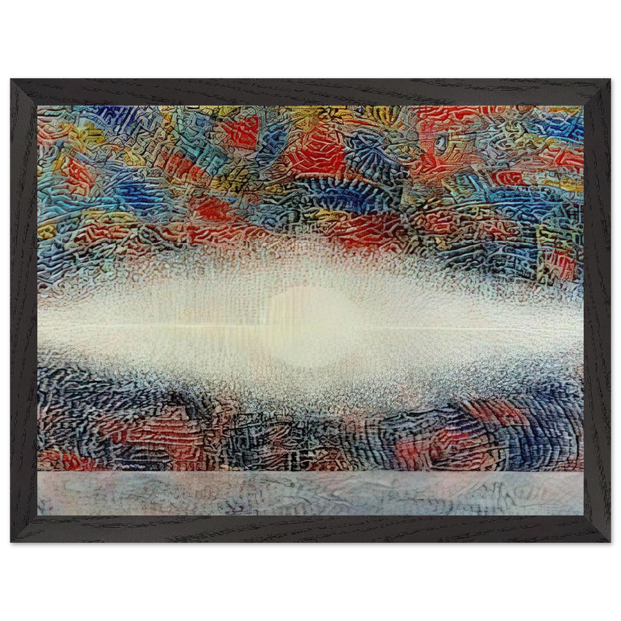 Mombosa - 1975 by Jimmy Ernst — Framed art print at Zephyeer