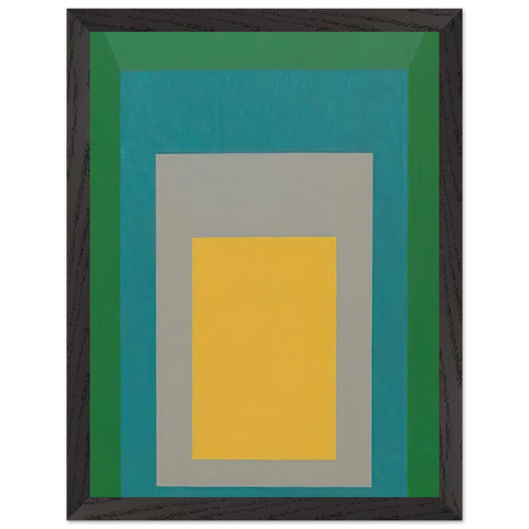 HOMAGE TO THE SQUARE APPARITION 1959 by Josef Albers — Framed art print at Zephyeer