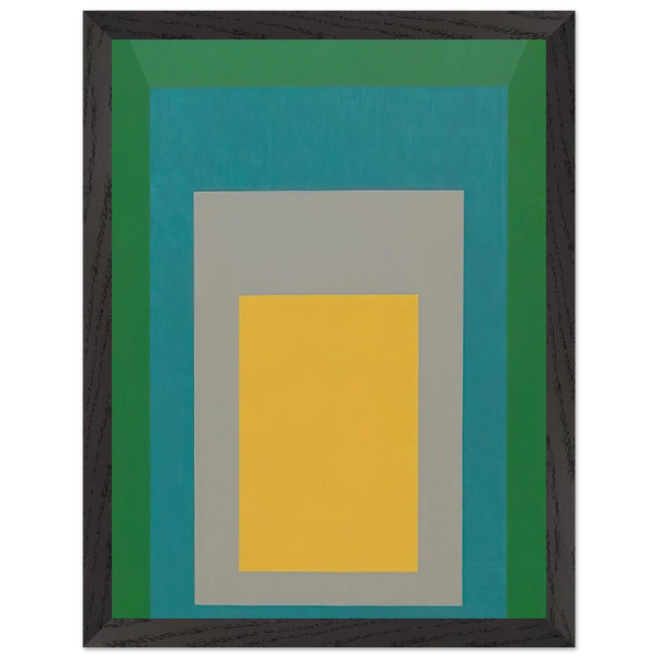 HOMAGE TO THE SQUARE APPARITION 1959 by Josef Albers — Framed art print at Zephyeer