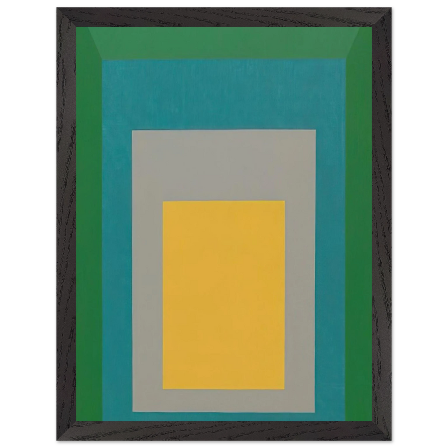 HOMAGE TO THE SQUARE APPARITION 1959 by Josef Albers — Framed art print at Zephyeer