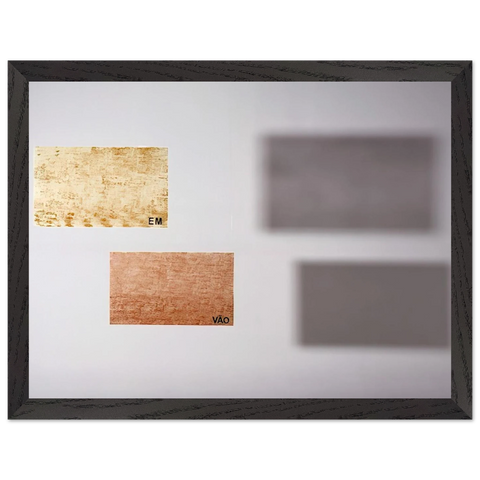 Poems of Light. In vain - 1957 by Lygia Pape — Framed art print at Zephyeer