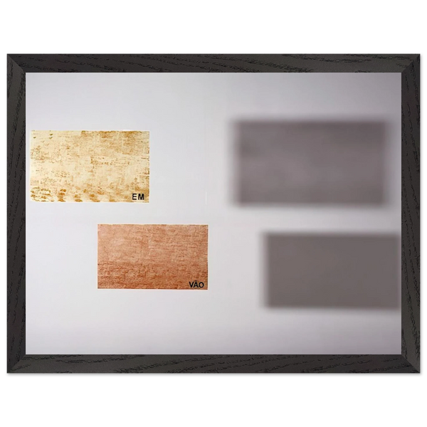 Poems of Light. In vain - 1957 by Lygia Pape — Framed art print at Zephyeer