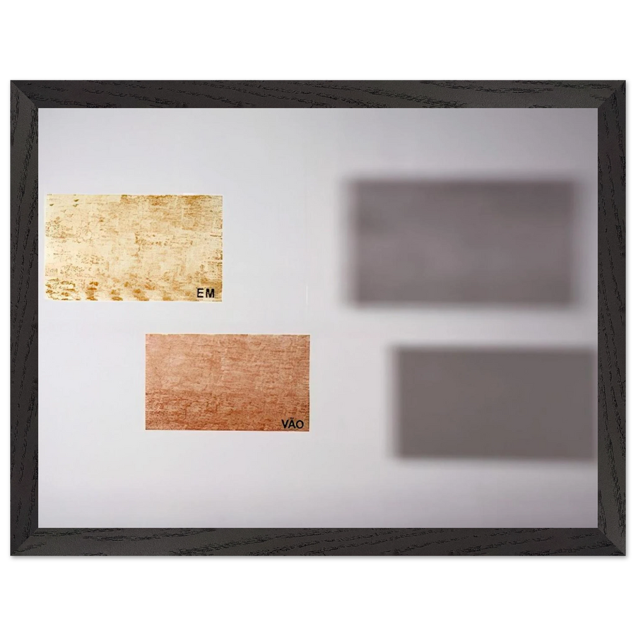 Poems of Light. In vain - 1957 by Lygia Pape — Framed art print at Zephyeer