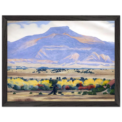 Pedernal by Georgia O'Keeffe — Framed art print at Zephyeer