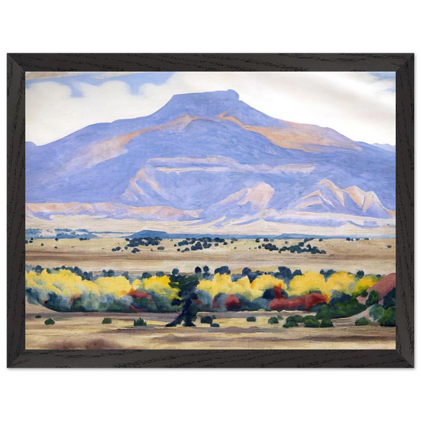 Pedernal by Georgia O'Keeffe — Framed art print at Zephyeer