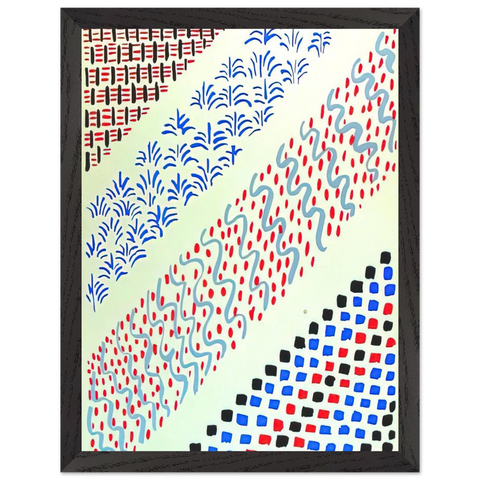 COMPOSITION 27 by Sonia Delaunay — Framed art print at Zephyeer