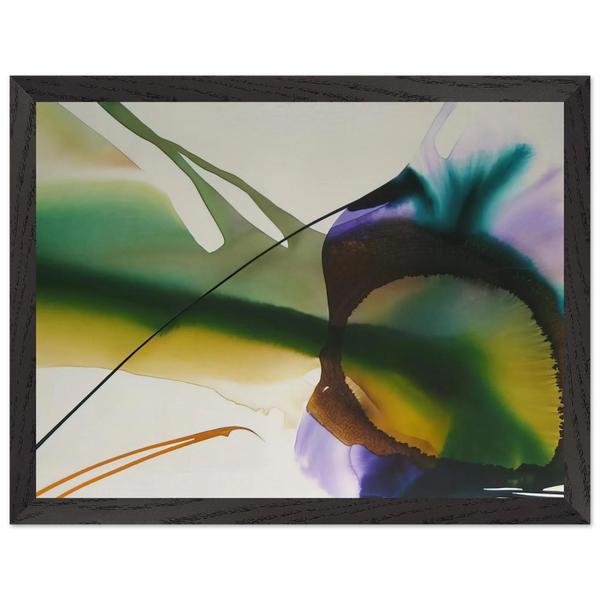 Phenomena Amber Sight by Paul Jenkins — Framed art print at Zephyeer