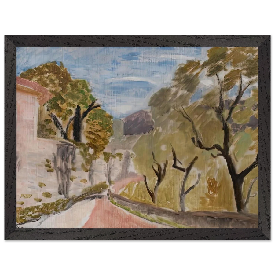 PAYSAGE OU RUE DANS LE MIDI 1918 by Henri Matisse — Framed art print at Zephyeer