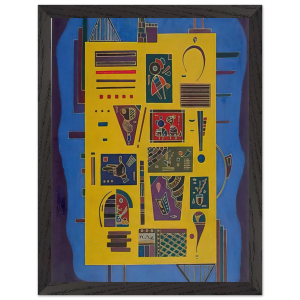 CONGLOMERAT 1943 by Wassily Kandinsky — Framed art print at Zephyeer