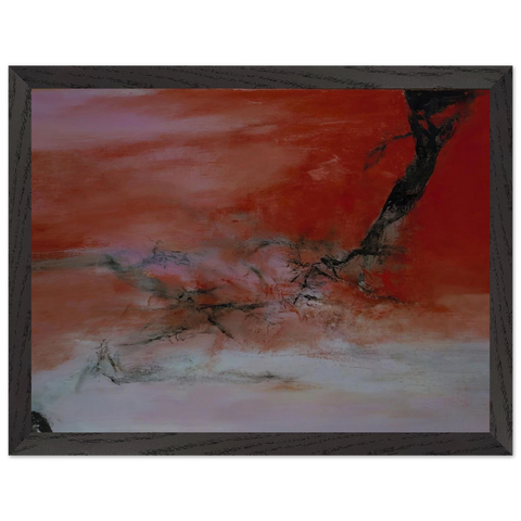 10 JANVIER 2001 2001 by Zao Wou-Ki — Framed art print at Zephyeer