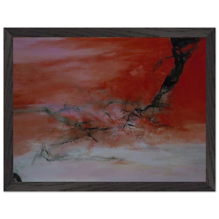 10 JANVIER 2001 2001 by Zao Wou-Ki — Framed art print at Zephyeer