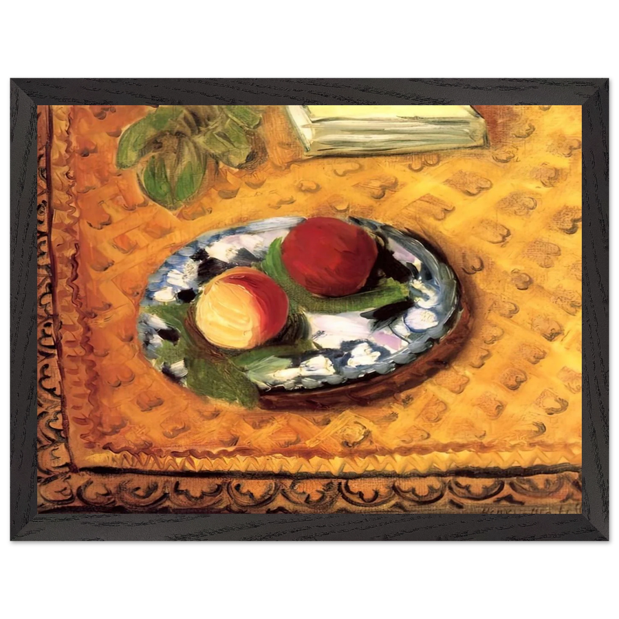 TWO PEACHES 1920 by Henri Matisse — Framed art print at Zephyeer