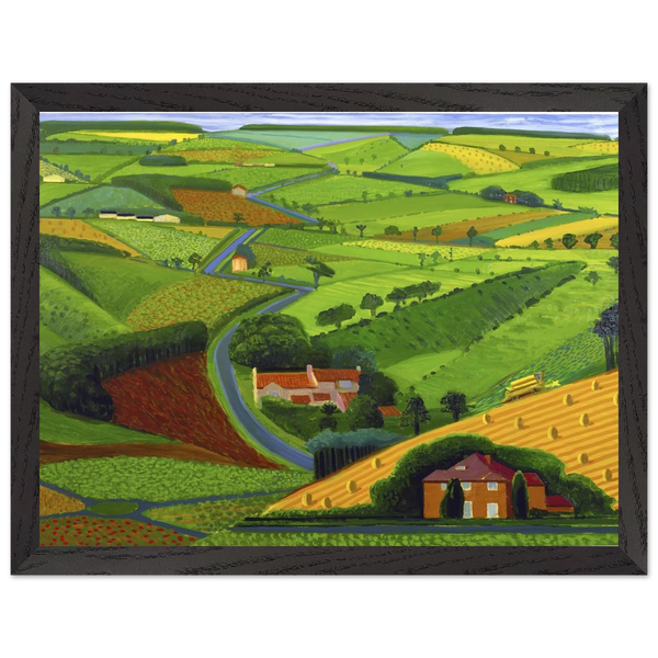 David Hockney — Framed art print at Zephyeer