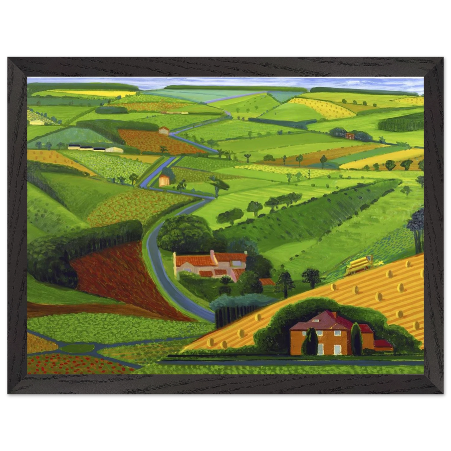 David Hockney — Framed art print at Zephyeer