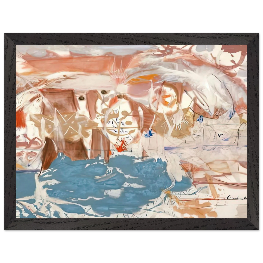 Dawn After the Storm, 1957- by Helen Frankenthaler — Framed art print at Zephyeer