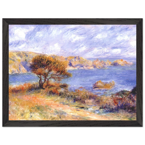 View at guernsey by Pierre-Auguste Renoir — Framed art print at Zephyeer