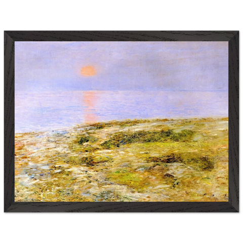 Sunset, Isle of Shoals by Childe Hassam — Framed art print at Zephyeer