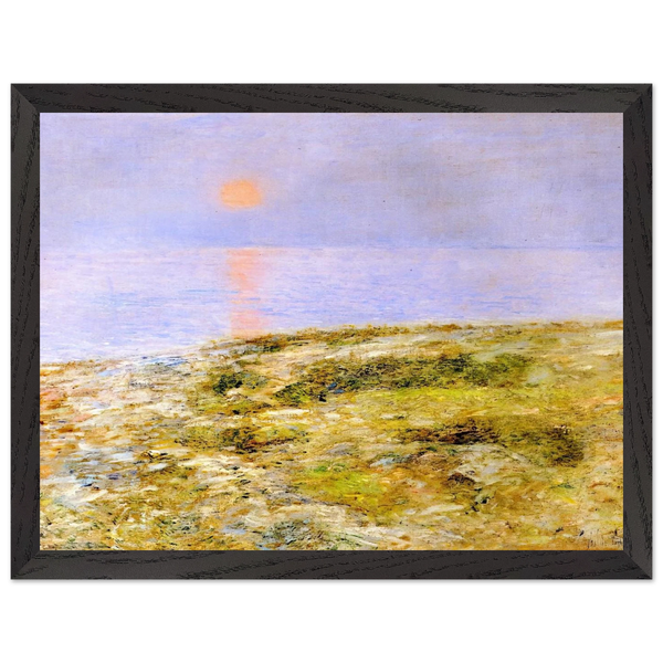 Sunset, Isle of Shoals by Childe Hassam — Framed art print at Zephyeer