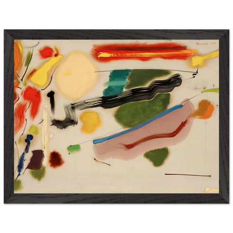 New York Summer Landscape - 1953 by John Ferren — Framed art print at Zephyeer