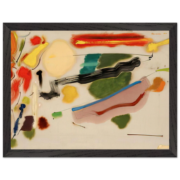 New York Summer Landscape - 1953 by John Ferren — Framed art print at Zephyeer
