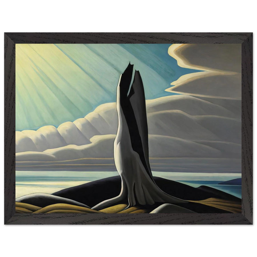 North Shore, Lake Superior - 1926 by Lawren Harris — Framed art print at Zephyeer