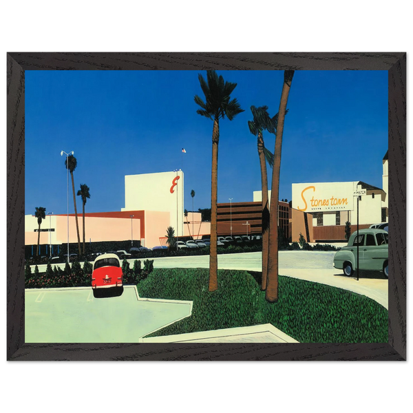 In the beginning Stonestown by Hiroshi Nagai — Framed art print at Zephyeer