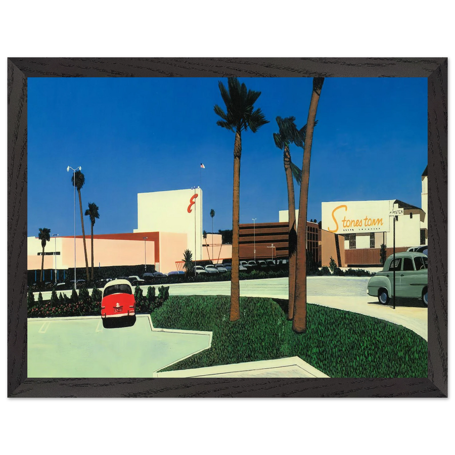 In the beginning Stonestown by Hiroshi Nagai — Framed art print at Zephyeer