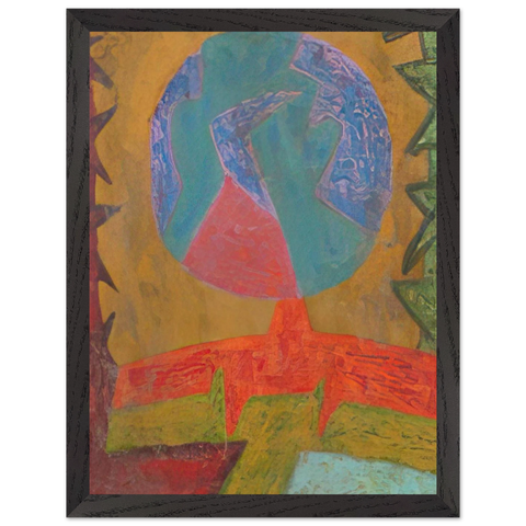 Luna by Pedro Coronel — Framed art print at Zephyeer