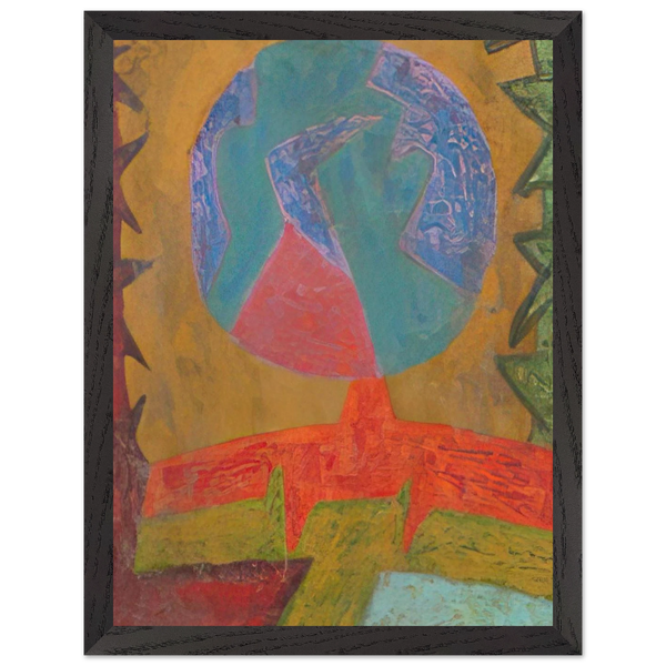 Luna by Pedro Coronel — Framed art print at Zephyeer