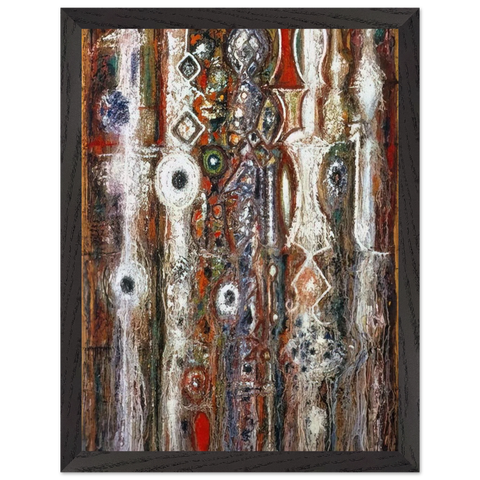 Illumination Gothic by Richard Pousette-Dart — Framed art print at Zephyeer