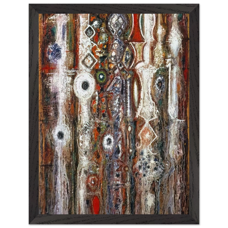 Illumination Gothic by Richard Pousette-Dart — Framed art print at Zephyeer