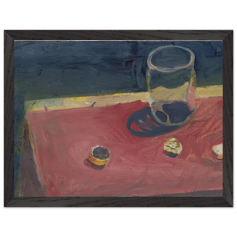 Untitled Lemons and Jar by Richard Diebenkorn — Framed art print at Zephyeer