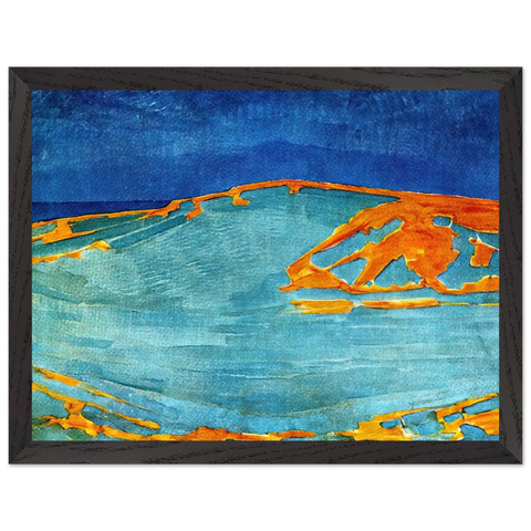 Dune in Zeeland by Piet Mondrian — Framed art print at Zephyeer