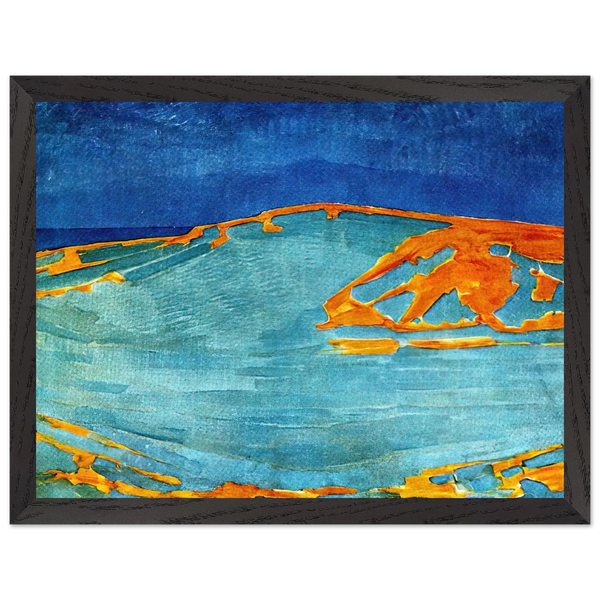 Dune in Zeeland by Piet Mondrian — Framed art print at Zephyeer