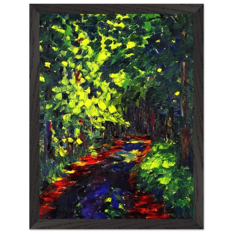 Forest Path by Emil Nolde — Framed art print at Zephyeer