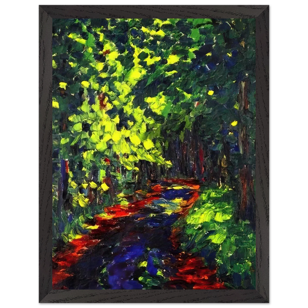Forest Path by Emil Nolde — Framed art print at Zephyeer