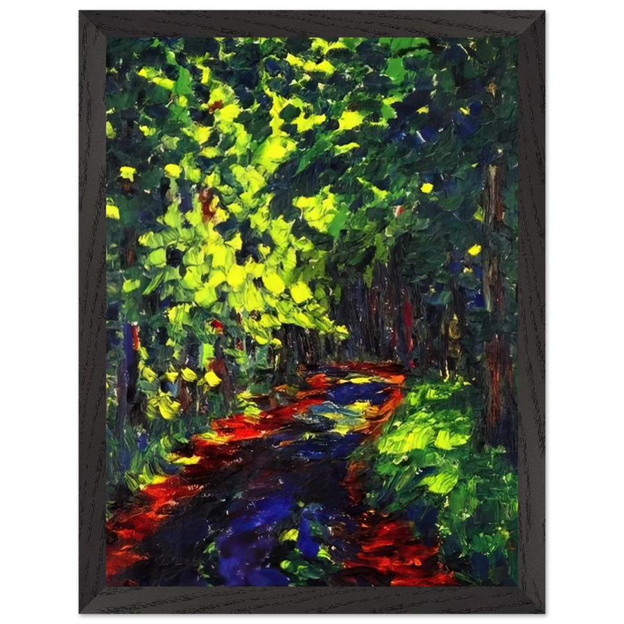 Forest Path by Emil Nolde — Framed art print at Zephyeer