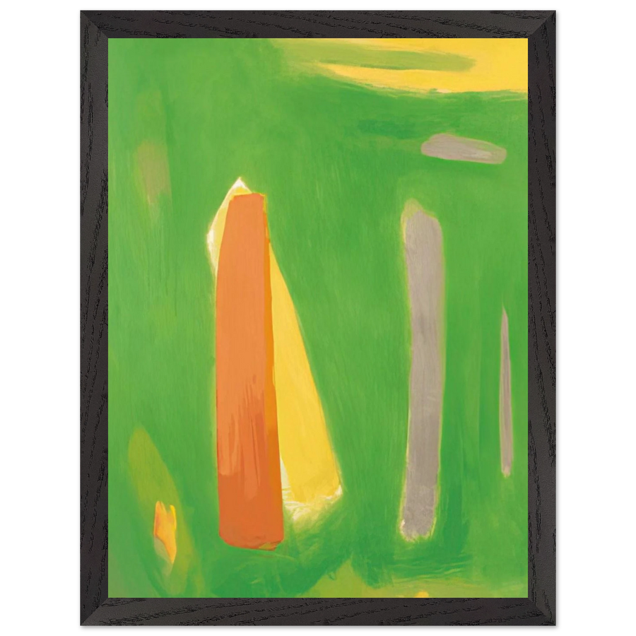 RITMICO 1995 by Esteban Vicente — Framed art print at Zephyeer