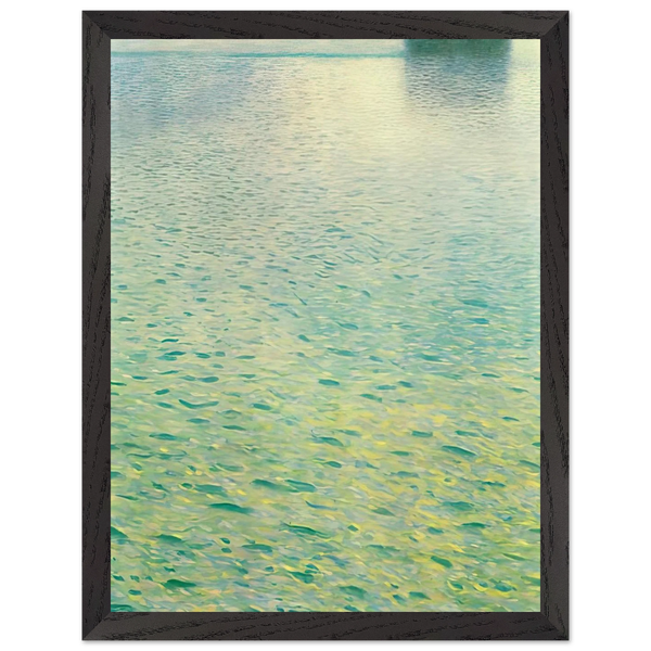 ISLAND IN THE ATTERSEE by Gustav Klimt — Framed art print at Zephyeer