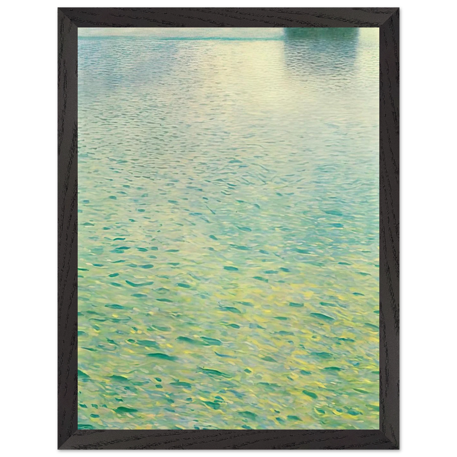ISLAND IN THE ATTERSEE by Gustav Klimt — Framed art print at Zephyeer