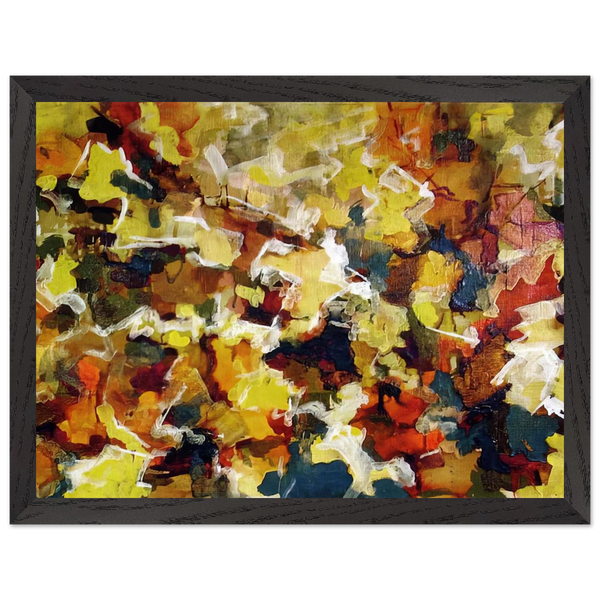 ABSTRACT EXPRESSIONIST AUTUMN SKY 1953 by Audrey Flack — Framed art print at Zephyeer