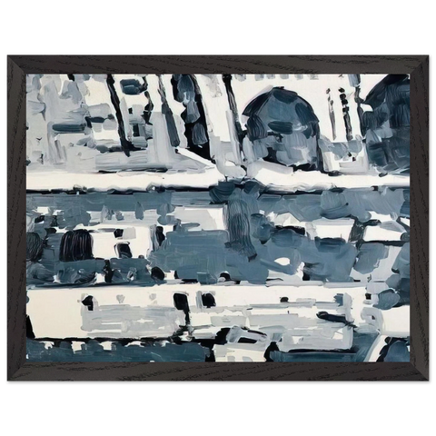 TOWNSCAPE M4 1968 by Gerhard Richter — Framed art print at Zephyeer