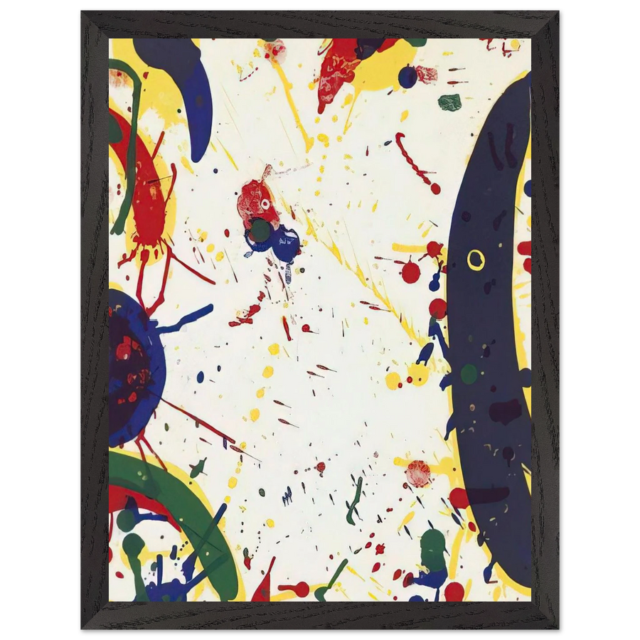 Blue Bones by Sam Francis — Framed art print at Zephyeer